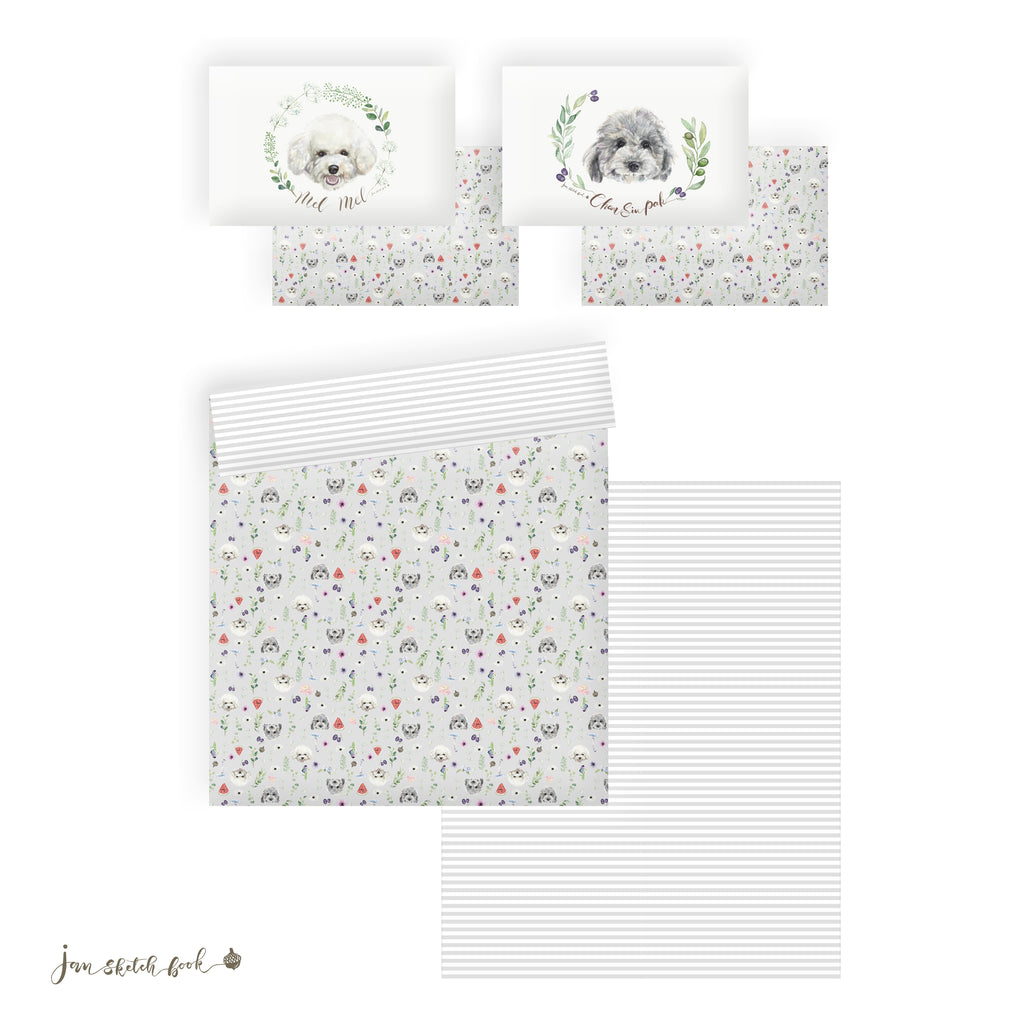 Fluffly Friends Custom Bedding (Lead time 3-4 weeks)