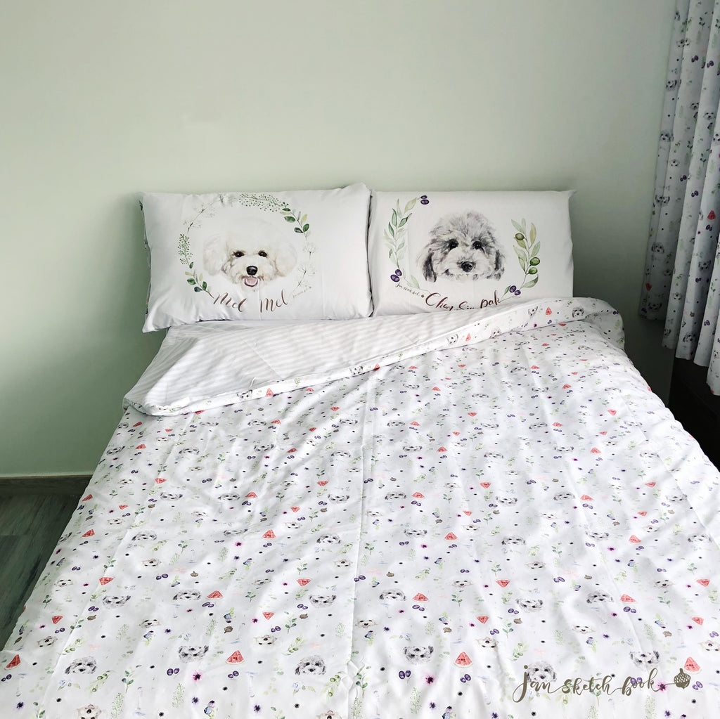 Fluffly Friends Custom Bedding (Lead time 3-4 weeks)