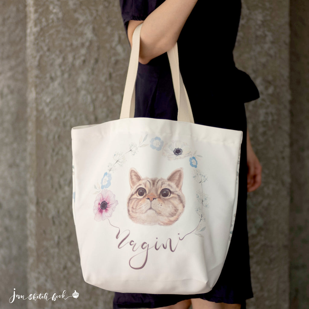 Fluffy Friends Custom Tote Bag (Lead time 3-4)