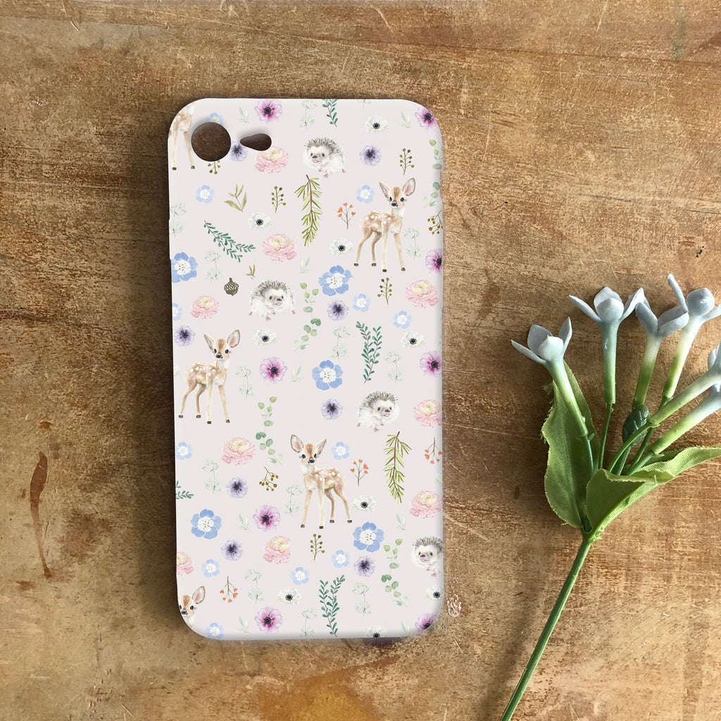 Deer & Hedgehog  Phone Case